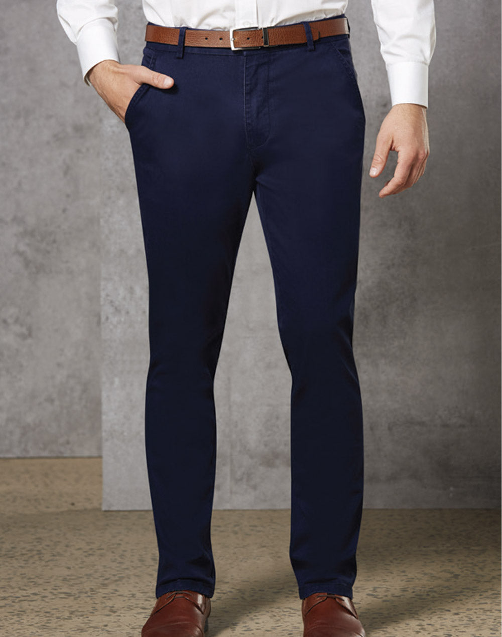 Mens Boston Chino - Navy - View