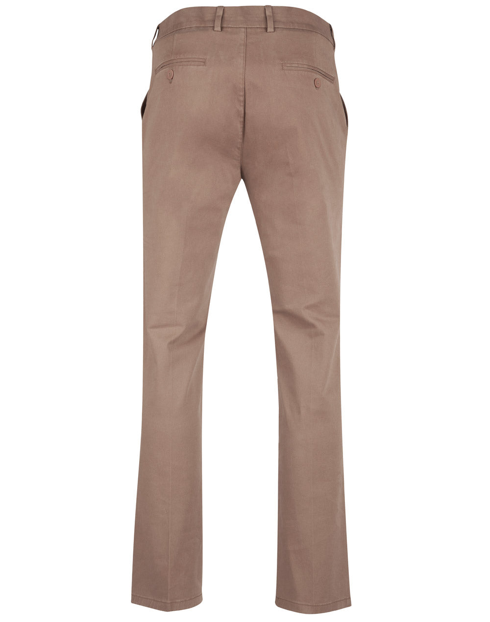 Mens Boston Chino - Toffee - Back