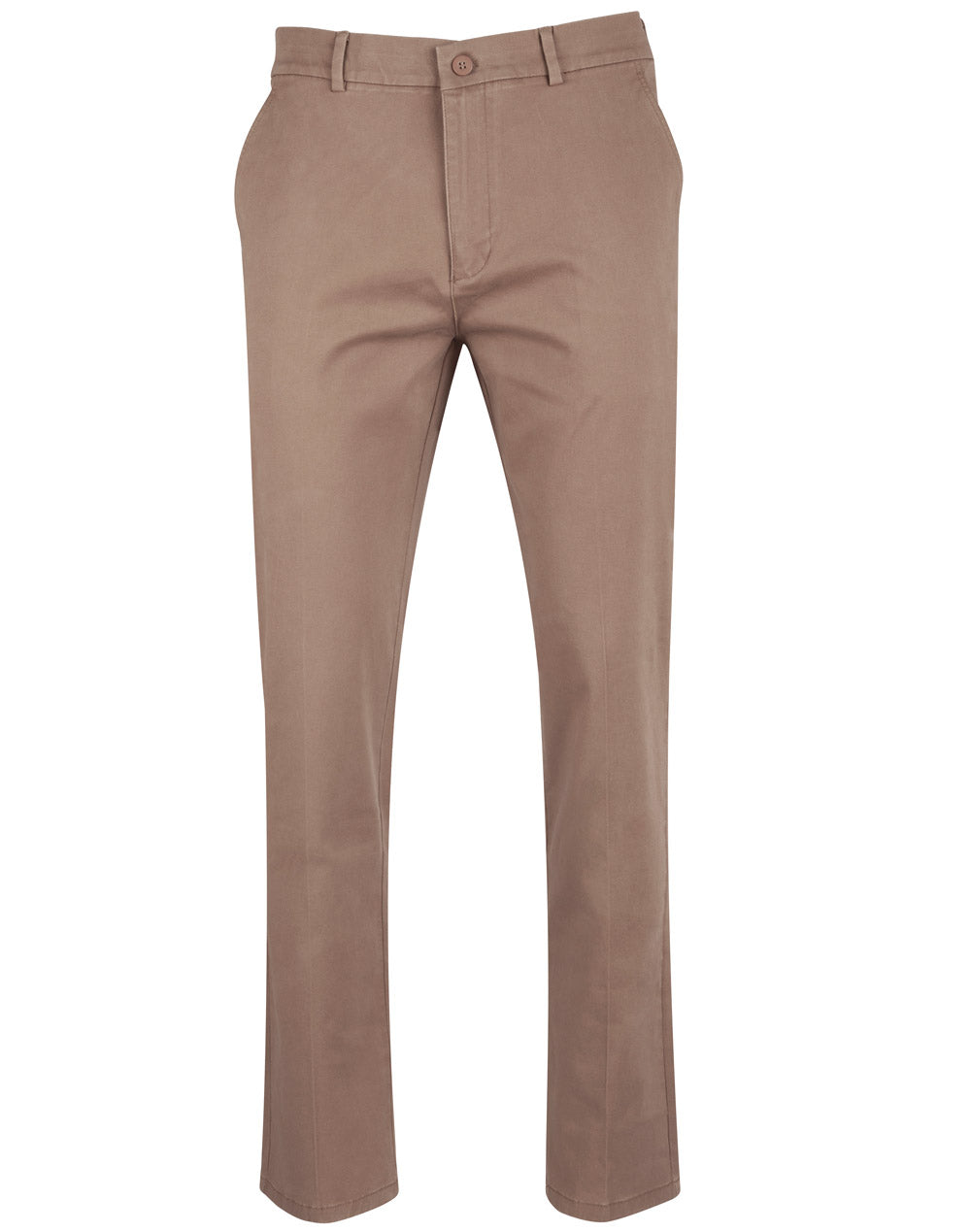 Mens Boston Chino - Toffee - Front