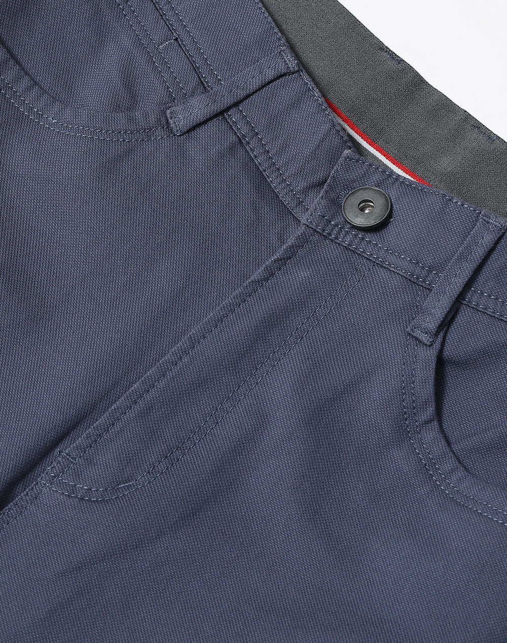 Jean Style Flexi Chino Pants Men's - Slate Blue - View