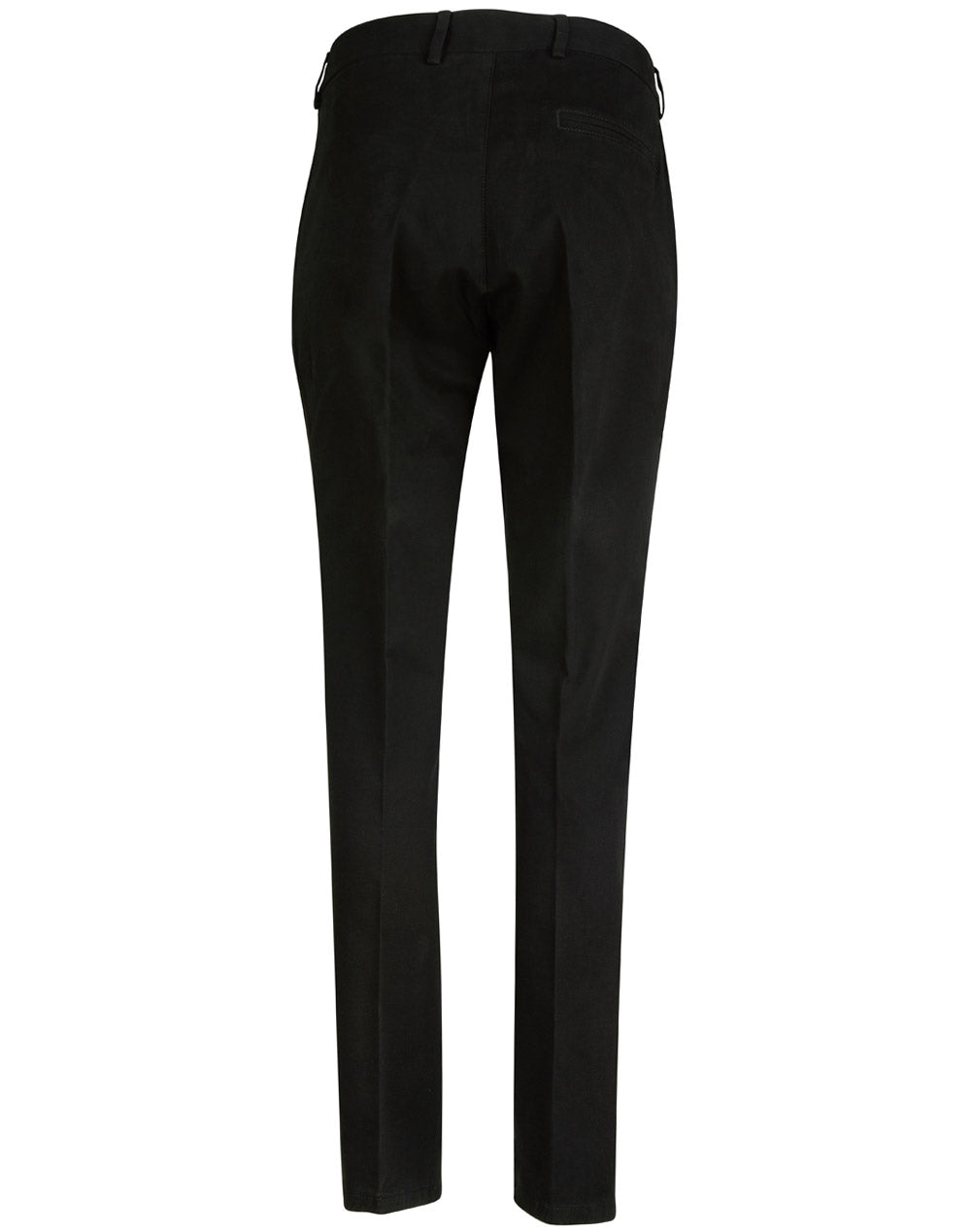 Ladies Boston Chino - Black - Back