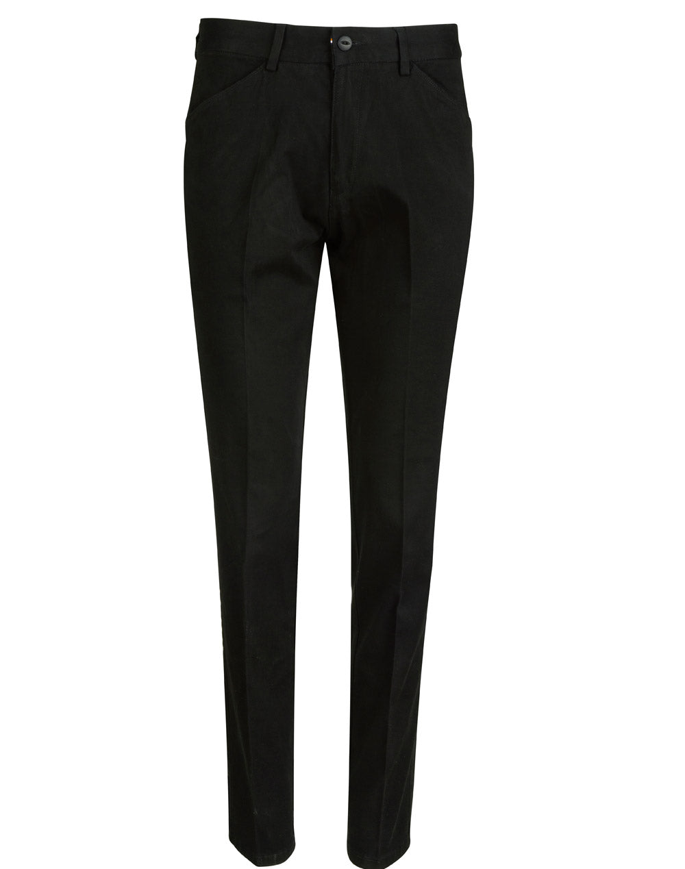 Ladies Boston Chino - Black - Front
