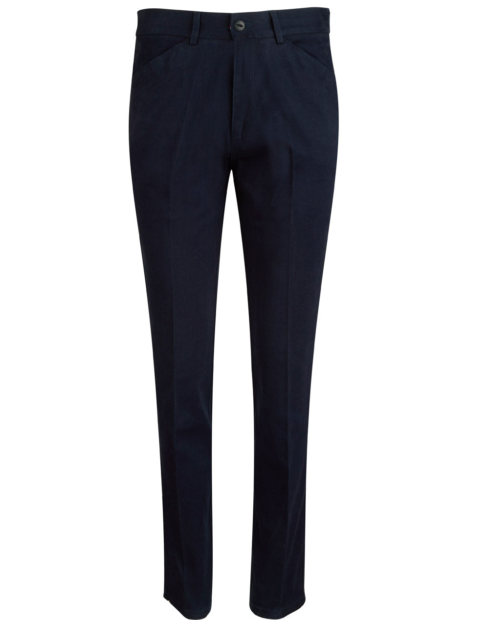 Ladies Boston Chino - Navy - Front