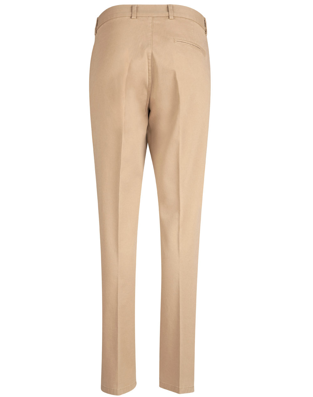 Ladies Boston Chino - Stone - Back