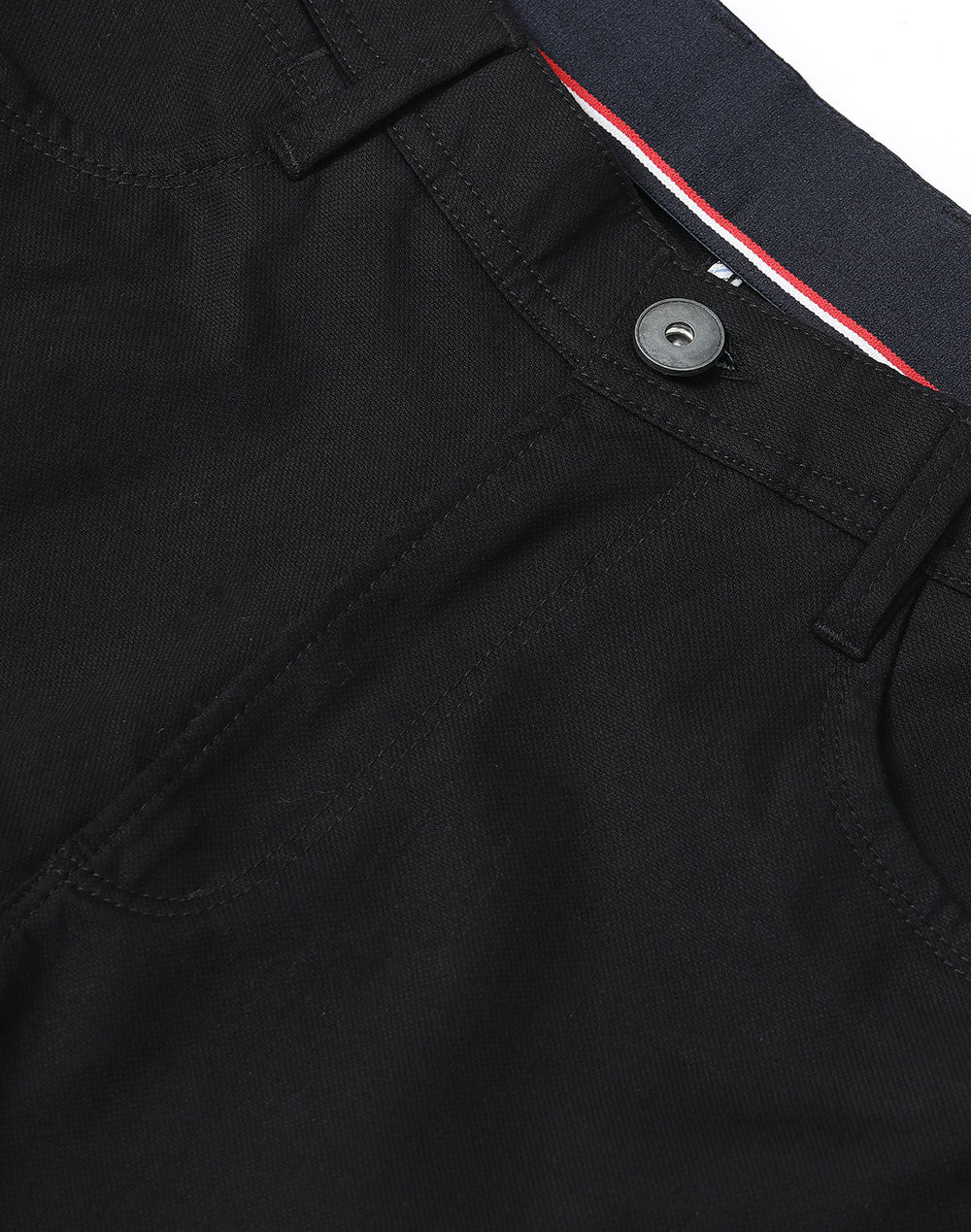 Jean Style Flexi Chino Pants Ladie's - Black - View