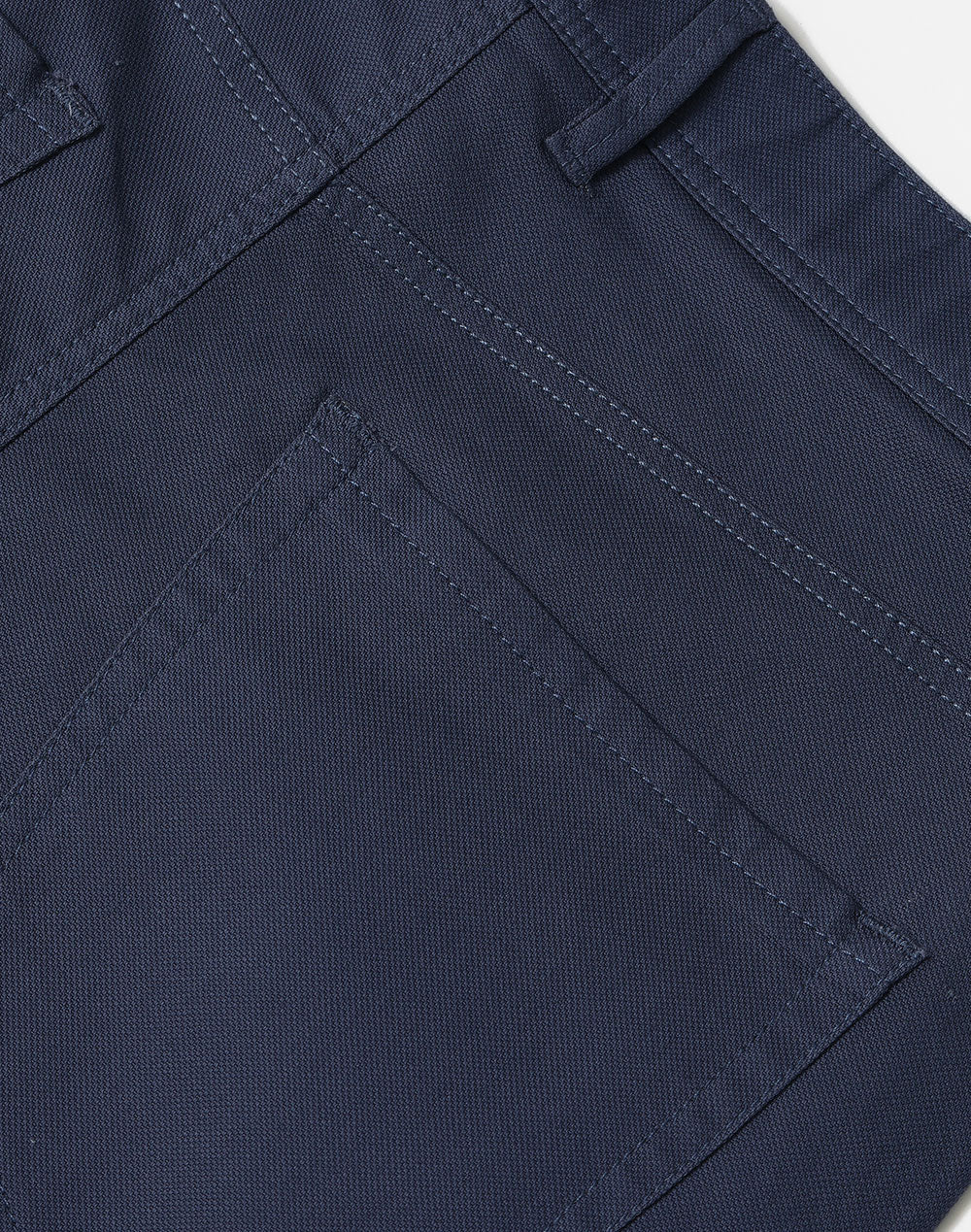 Jean Style Flexi Chino Pants Ladie's - Slate Blue - Back