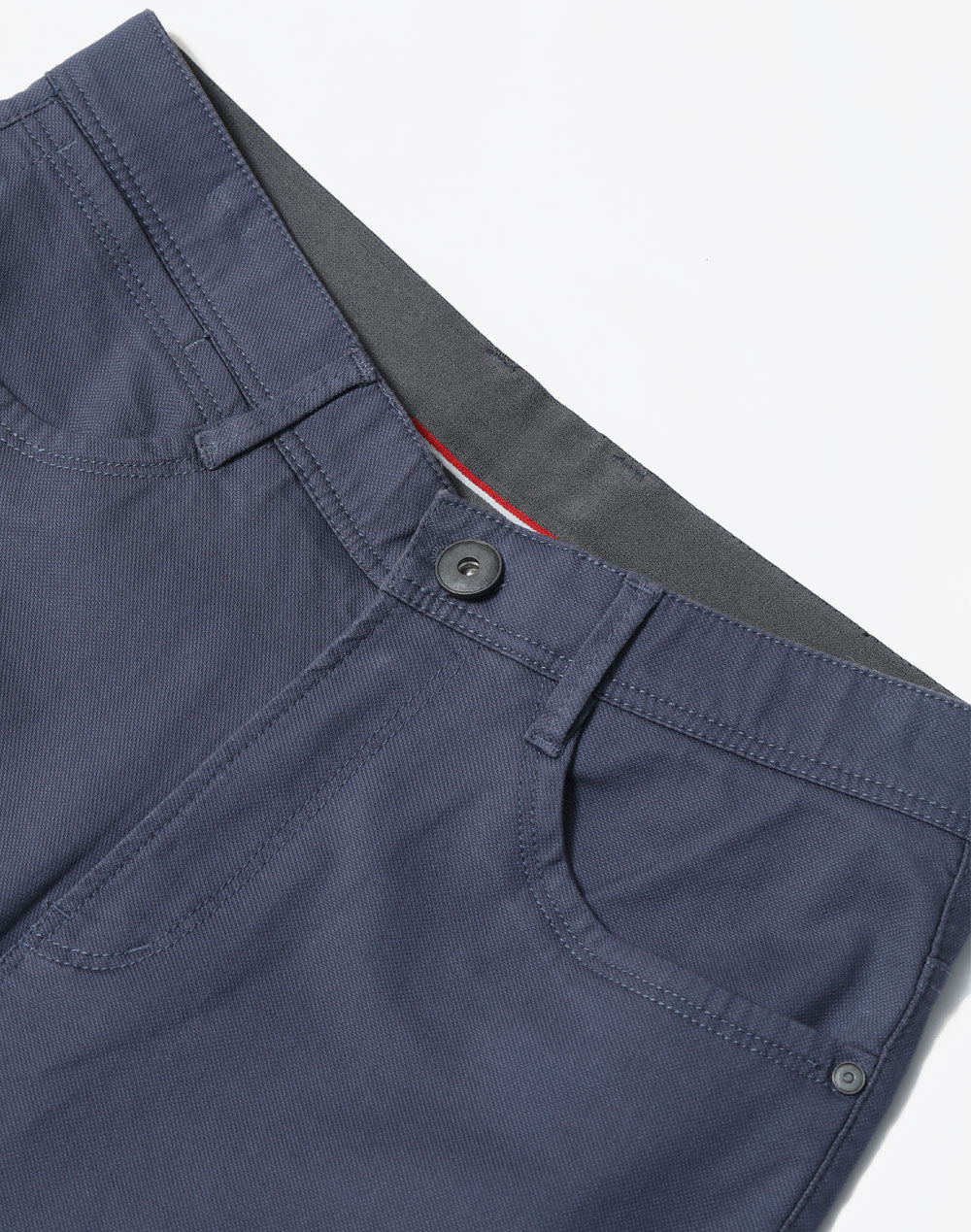 Jean Style Flexi Chino Pants Ladie's - Slate Blue - View