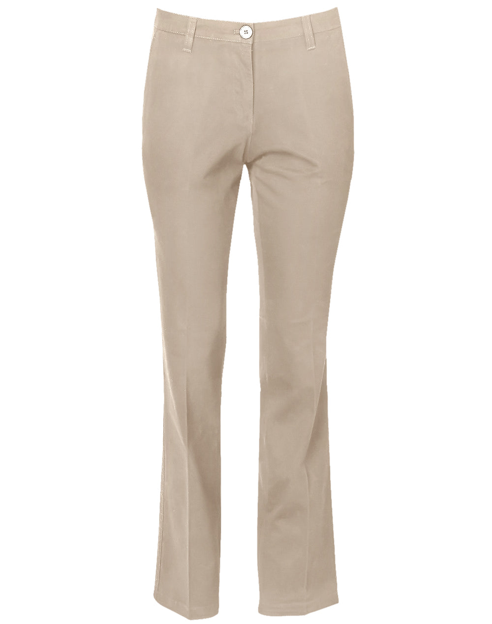 Women's Chino Pants - Sandstone - Front