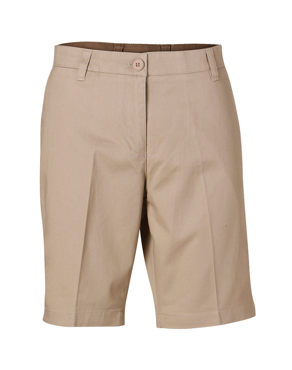 Women's Chino shorts - Sandstone - Front