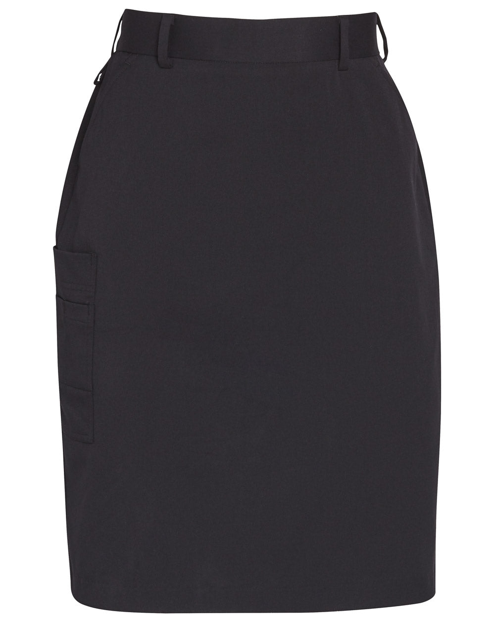Utility Cargo Skirt - Navy - Front