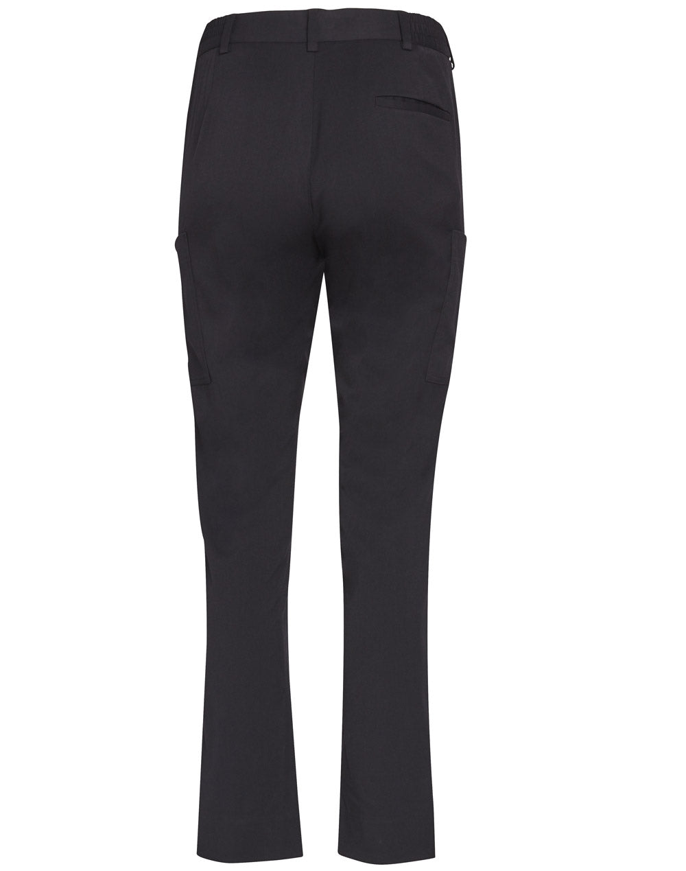 Ladies Utility Cargo Pants - Navy - Back