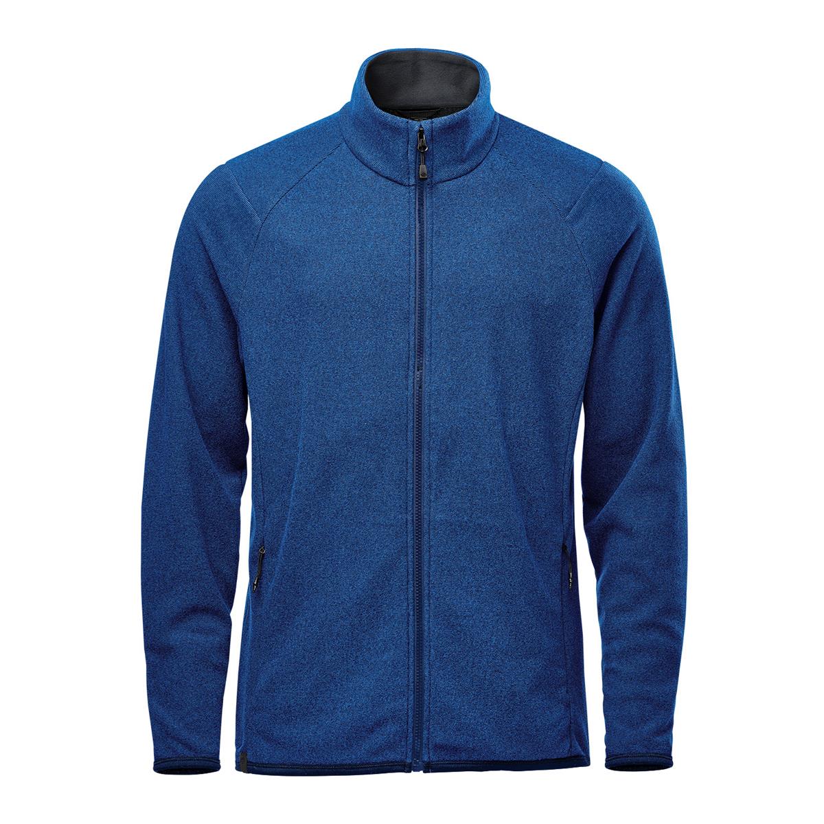 Men's Novarra Full Zip Jacket - Classic Blue Stripe - Front
