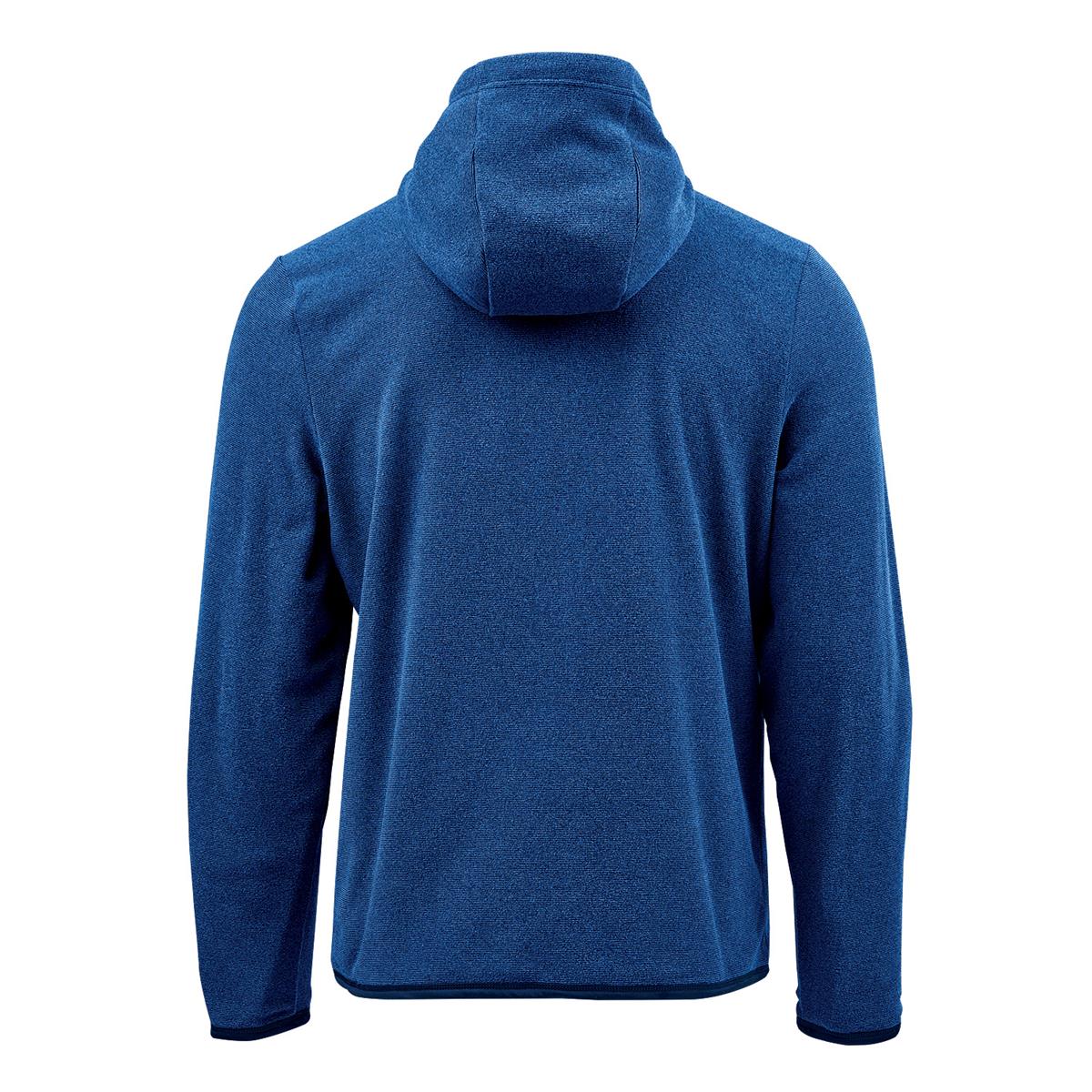 Men's Novarra Full Zip Hoody - Classic Blue Stripe - Back