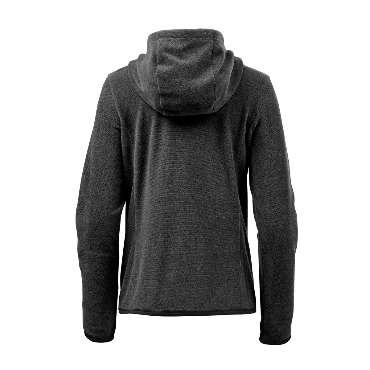 Women's Novarra Full Zip Hoody - Carbon Stripe - Back