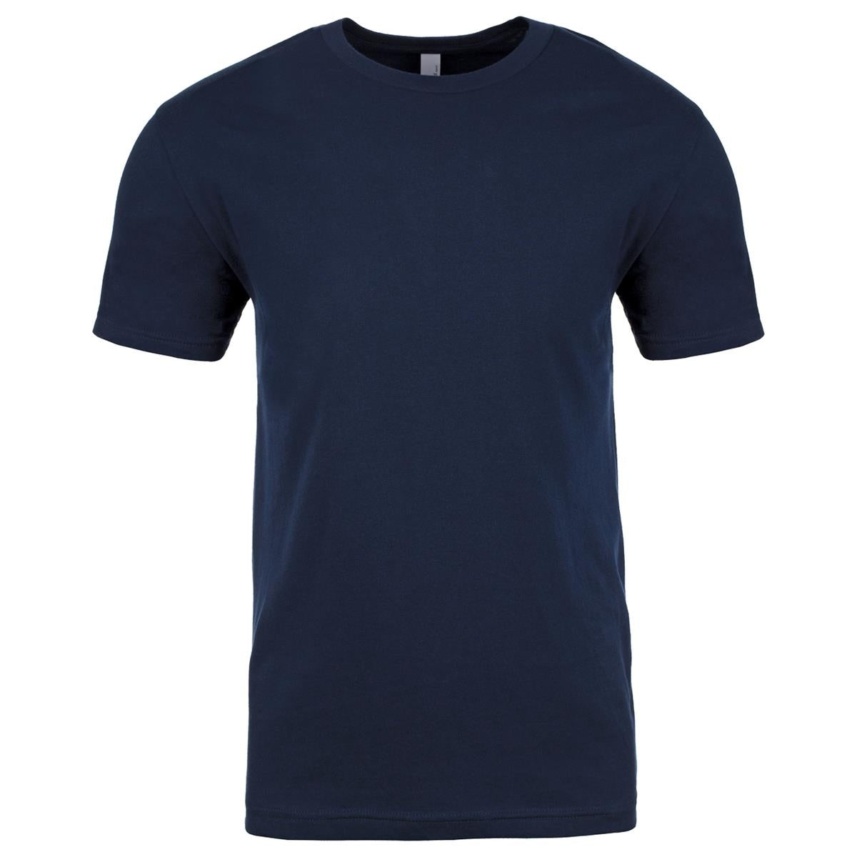 Men's Cotton Crew - Mid Navy - Front