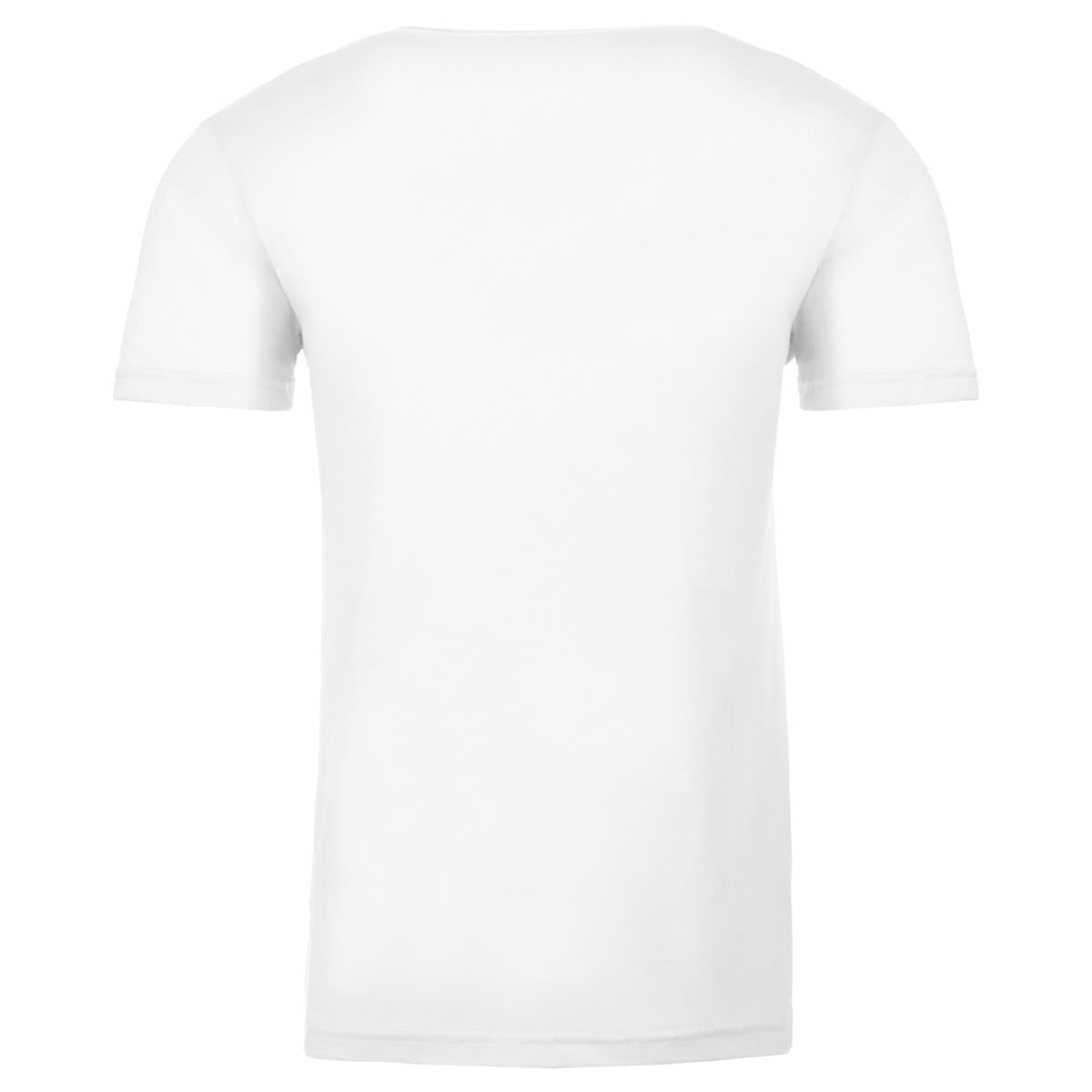 Men's Cotton Crew - White - Back