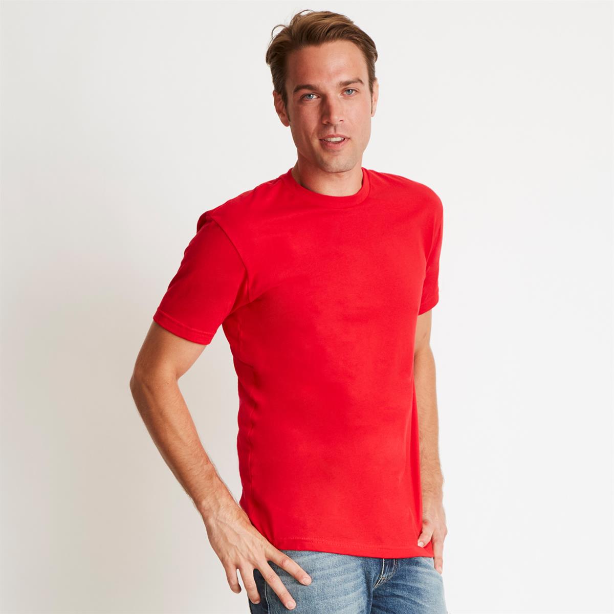 Men's Cotton Crew - view