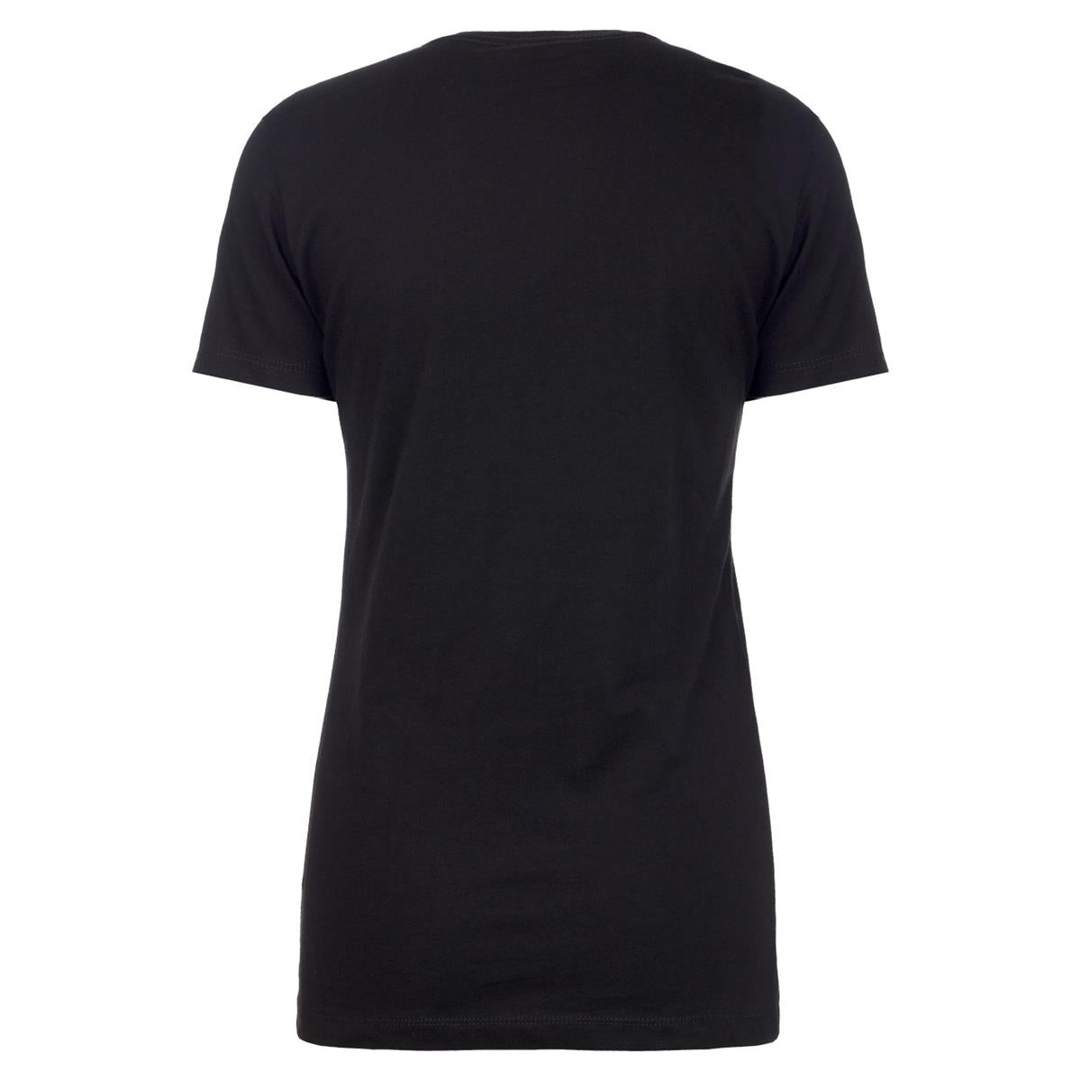 Women's Boyfriend Tee - Black - Back
