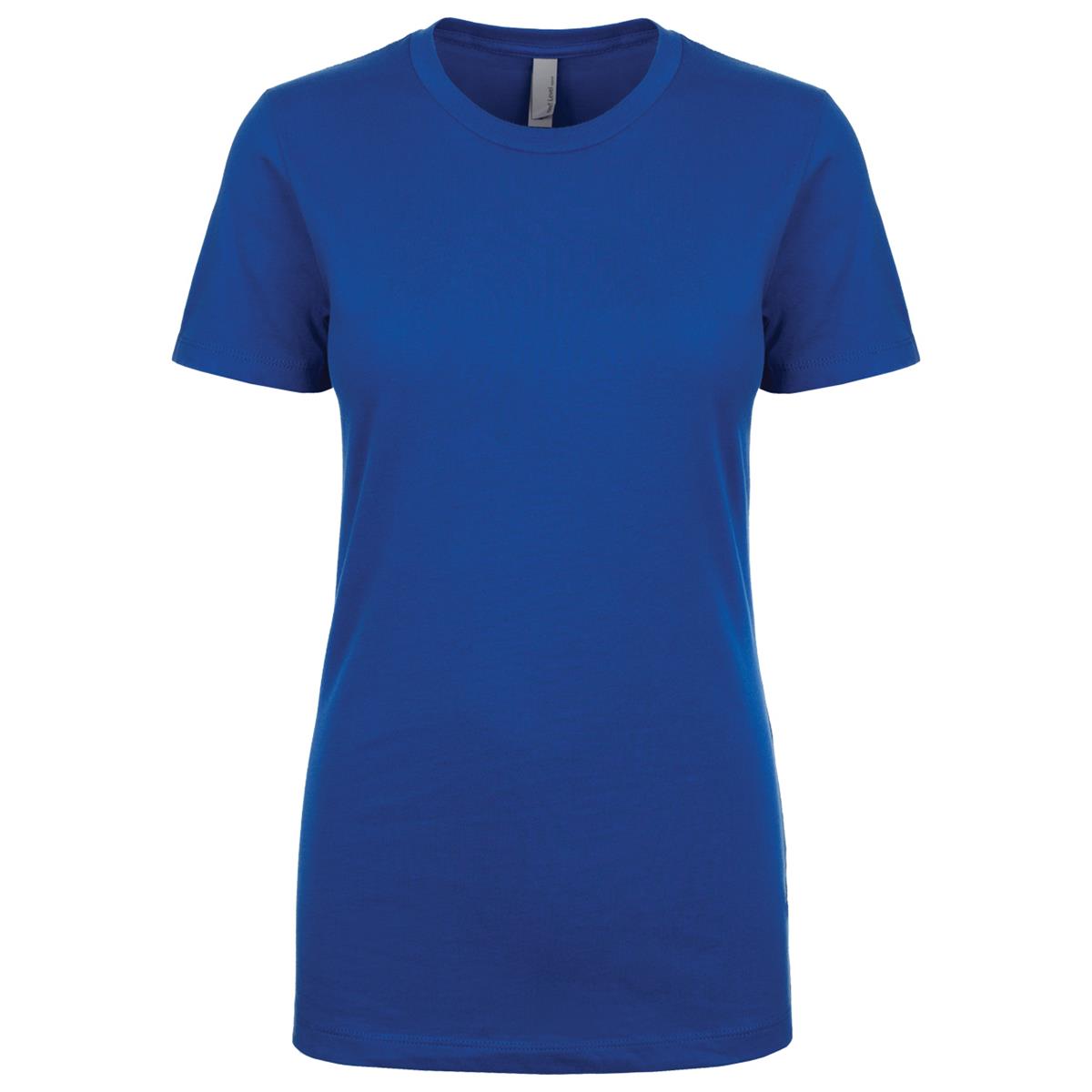 Women's Boyfriend Tee - Royal - Front
