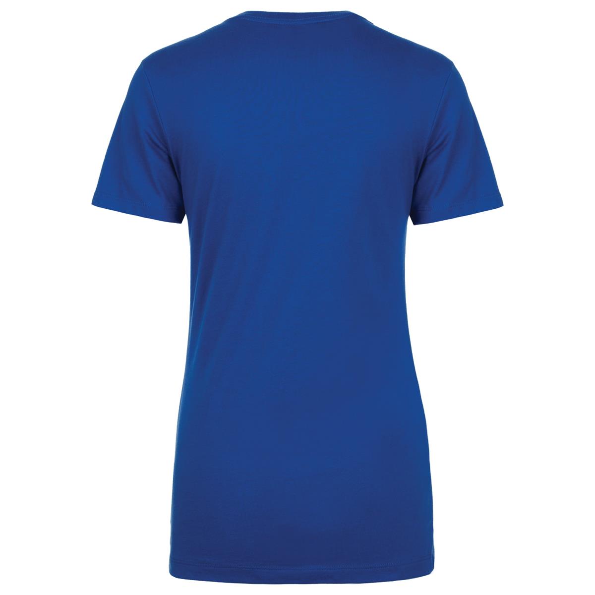Women's Boyfriend Tee - Royal - Back