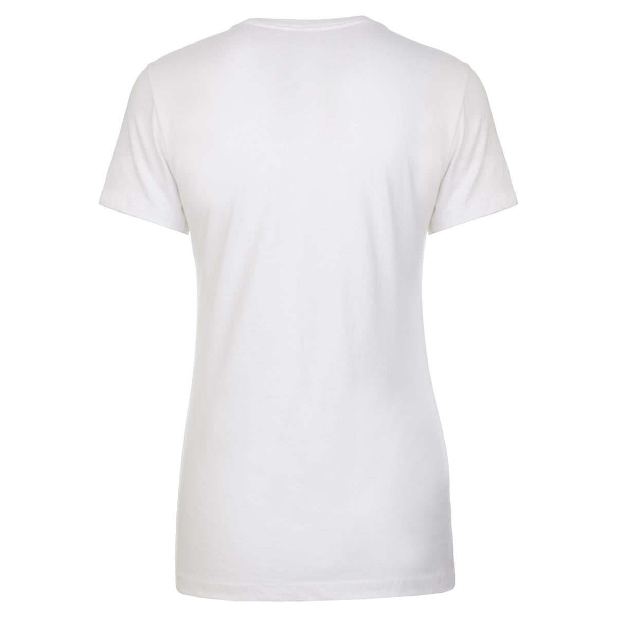 Women's Boyfriend Tee - White - Back