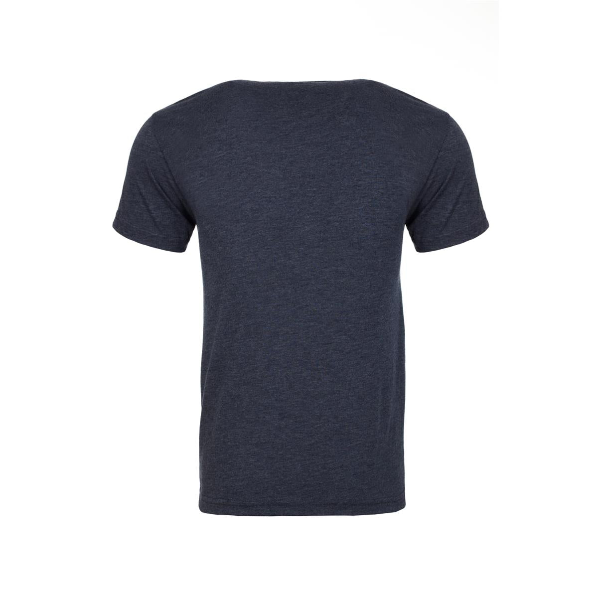 Men's Tri-Blend Crew - Vintage Navy - Back
