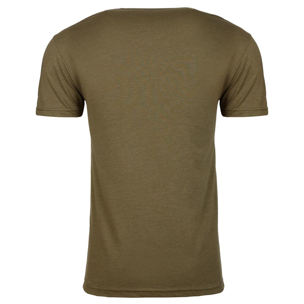 Men's CVC Crew - Military Green - Back