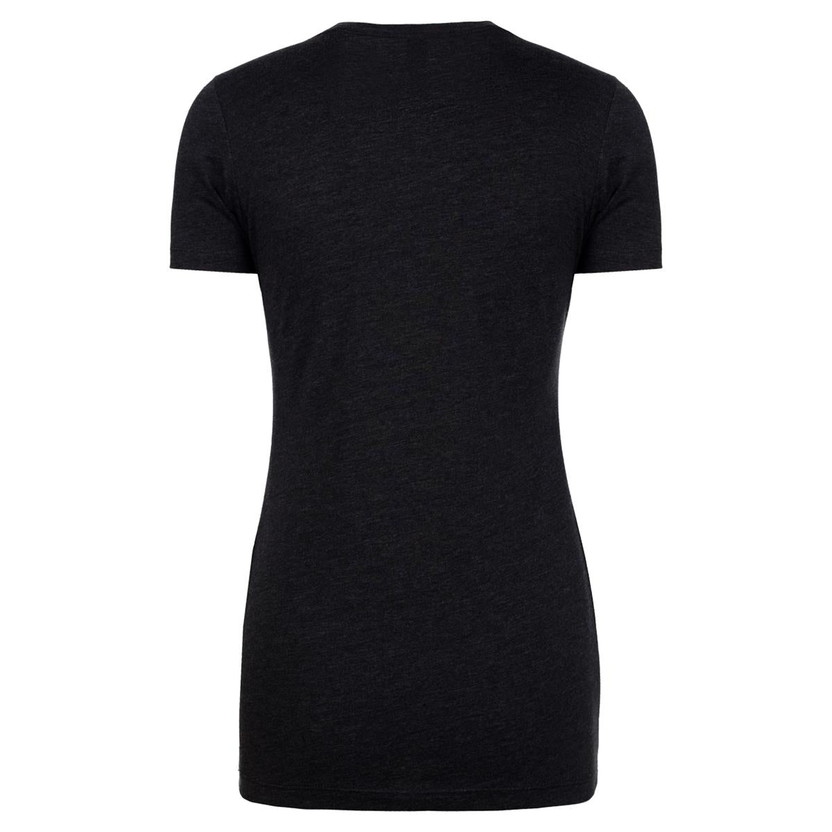 Women's CVC Crew - Black - Back