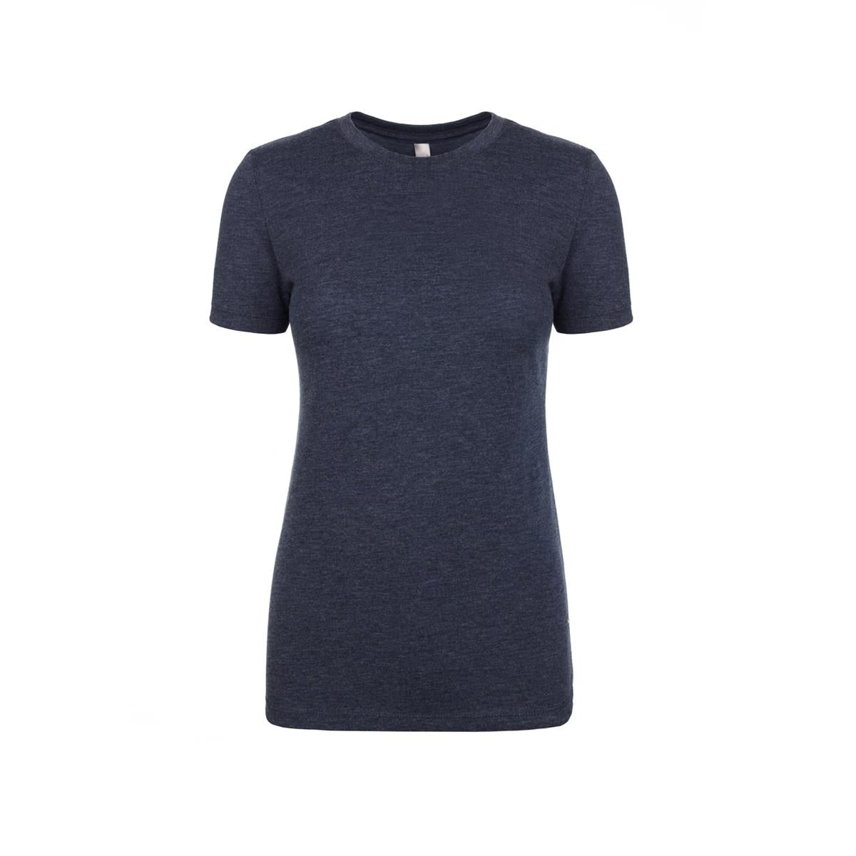 Women's Tri-Blend Crew - Vintage Navy - Front