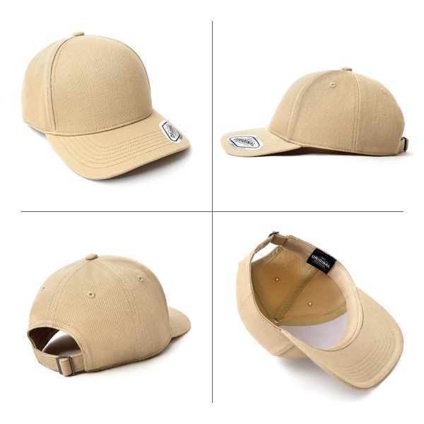 Seamless Front Premium Heavy Cotton Cap 2