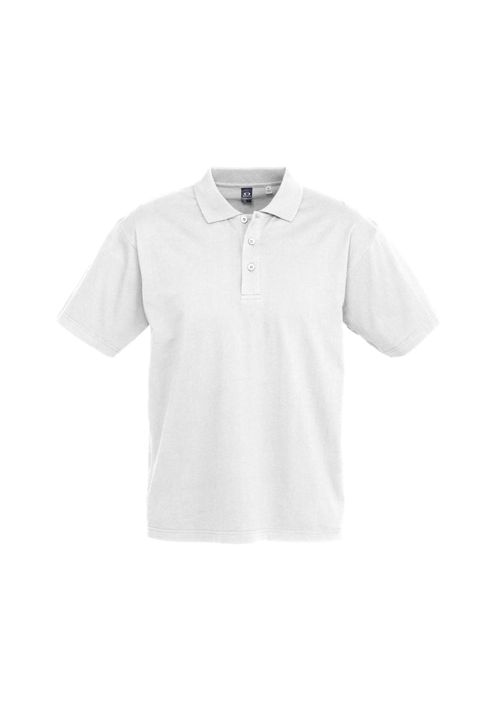 Ice Mens Short Sleeve Polo - White - Front