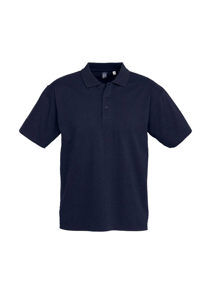 Ice Mens Short Sleeve Polo - Navy - Front