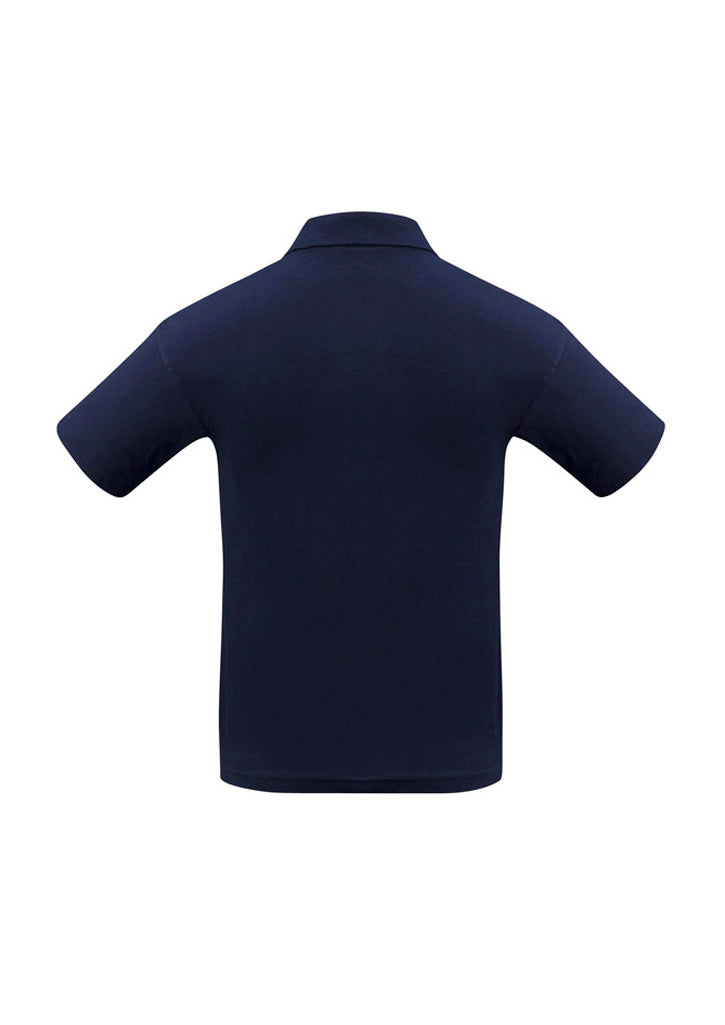 Ice Mens Short Sleeve Polo - Navy - Back