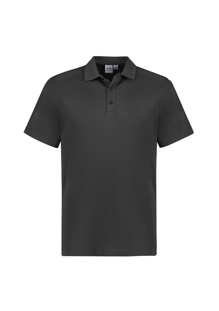 Action Kids Short Sleeve Polo - Grey - Front