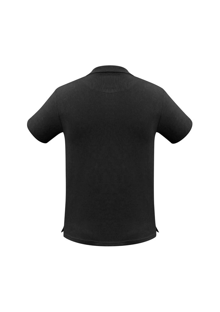 Neon Mens Short Sleeve Polo - Black - Back