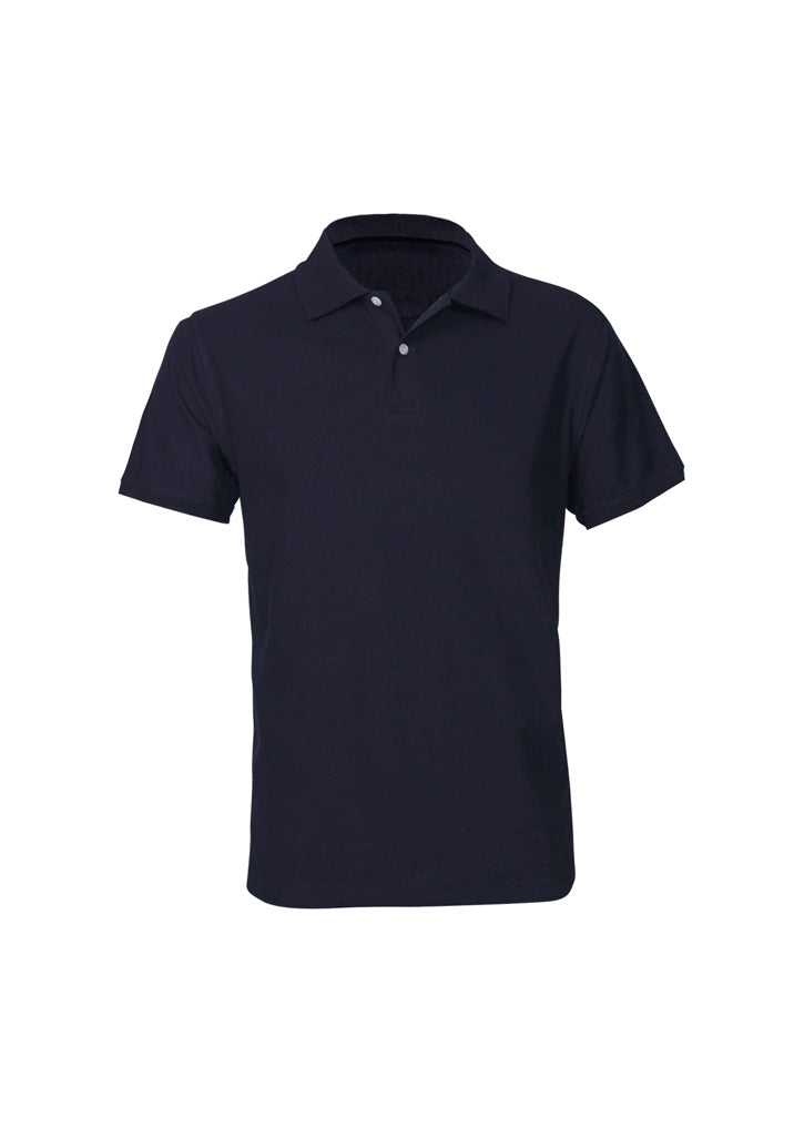 Neon Mens Short Sleeve Polo - Navy - Front