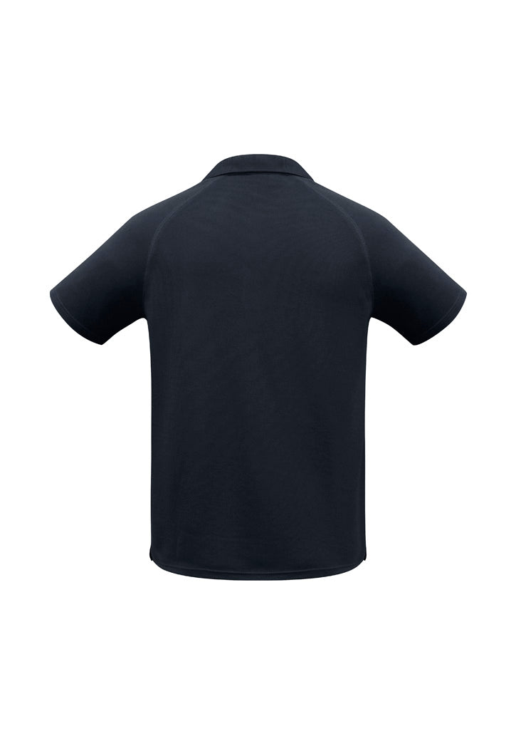 Sprint Kids Short Sleeve Polo - Navy - Back