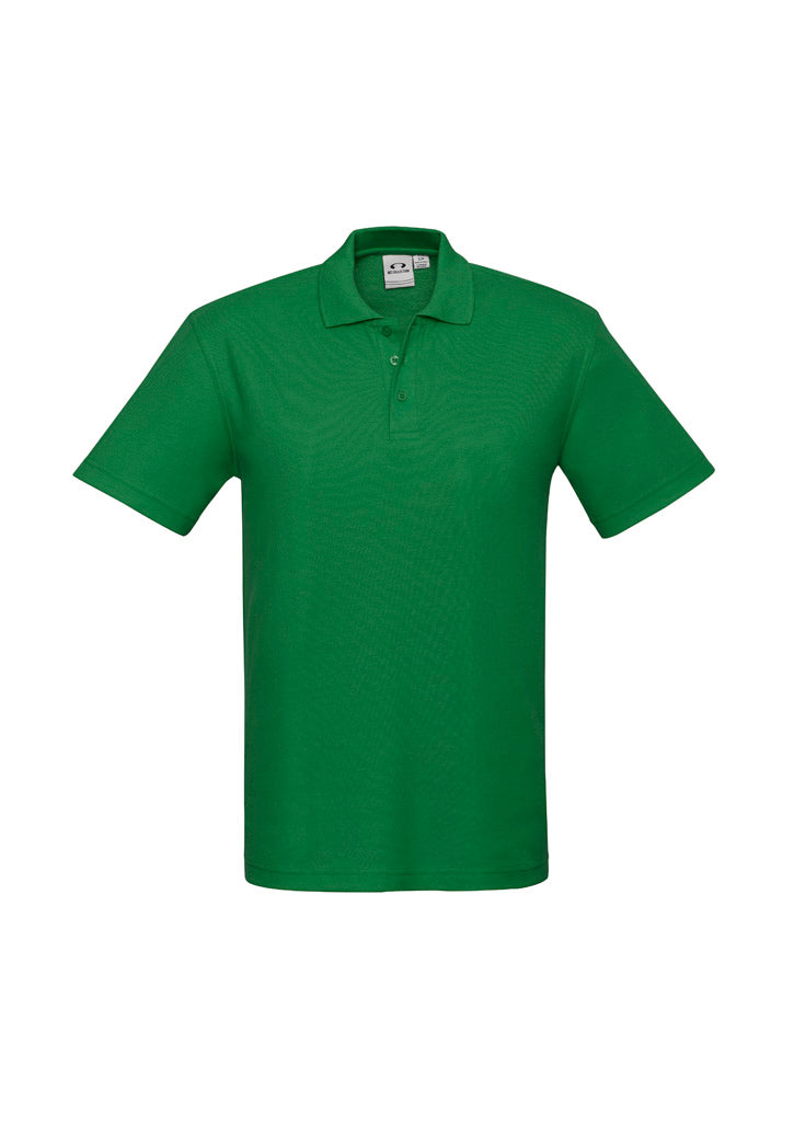 Crew Kids Short Sleeve Polo - Kelly Green - Front