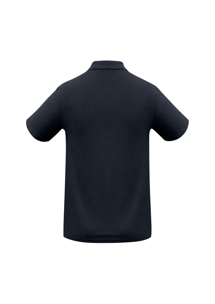 Crew Kids Short Sleeve Polo - Navy - Back