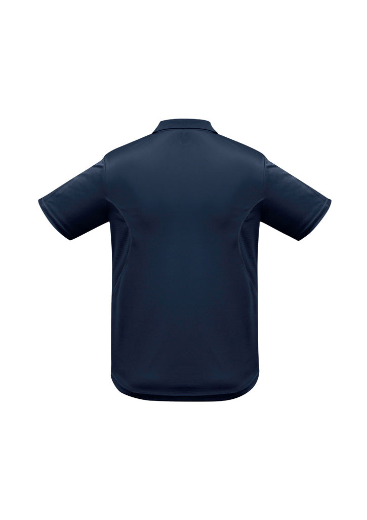 Razor Mens Short Sleeve Polo - Navy/Navy - Back
