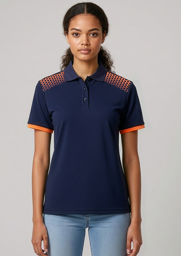Navy/Fluoro Orange