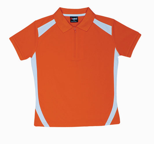 Cool Best Polo - Orange/White - Front