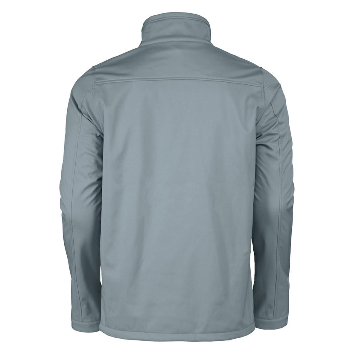 Vert Men's Softshell Jacket - Grey - Back