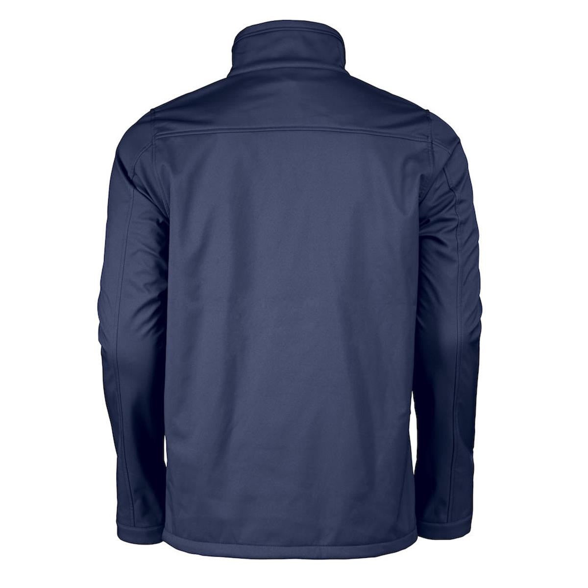 Vert Men's Softshell Jacket - Navy - Back