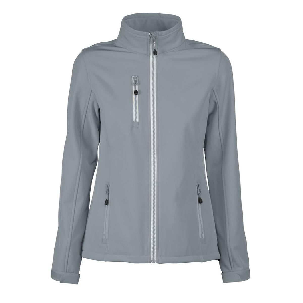 Vert Women's Softshell Jacket - Grey - Front