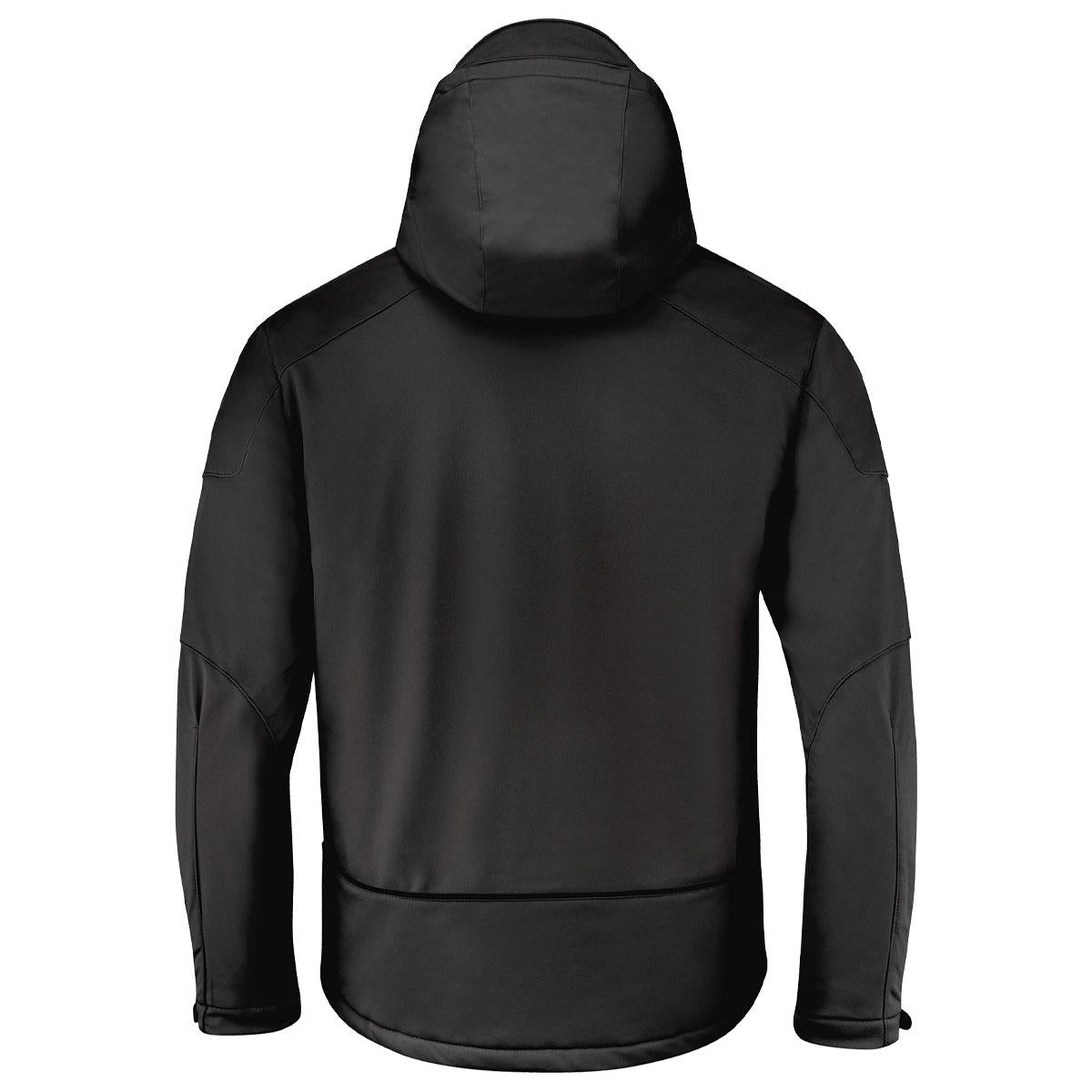 Skeleton Unisex Softshell - Black - Back