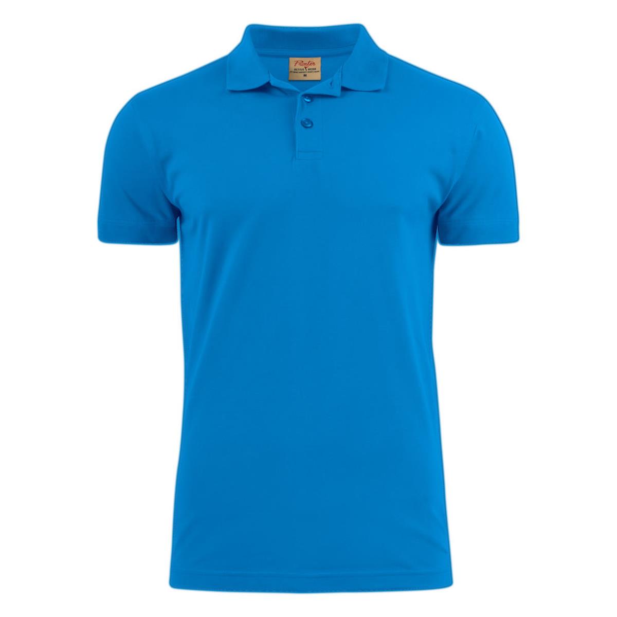Surf RSX Men's Cotton Polo - Blue - Front