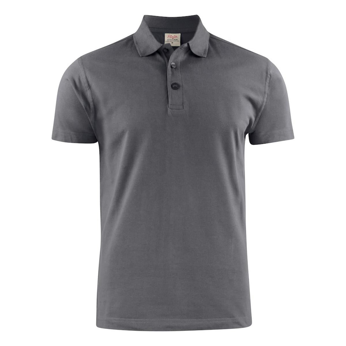 Surf RSX Men's Cotton Polo - Grey - Front