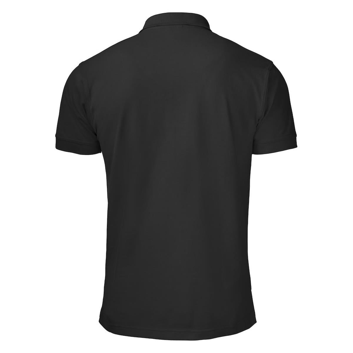 Surf Pro RSX Men's Cotton Polo - Black - Back