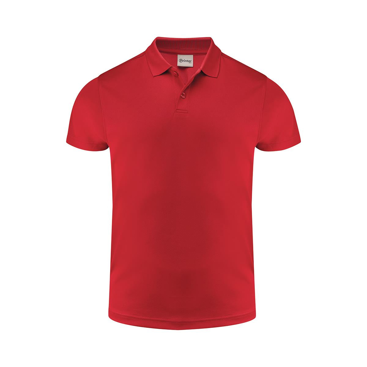 Men's Smash Polo - Red - Front